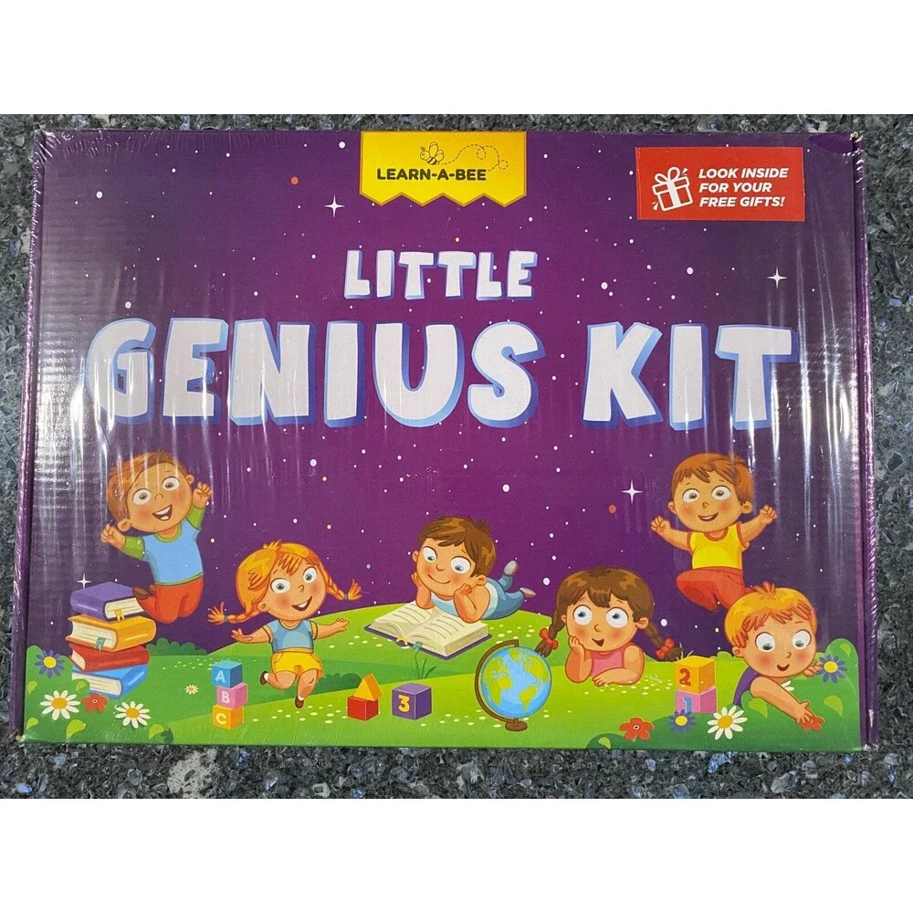 ** SEALED ** Little Genius Kit for 4-6 Year Old Kids Learning Toys NEXT DAY SHIP